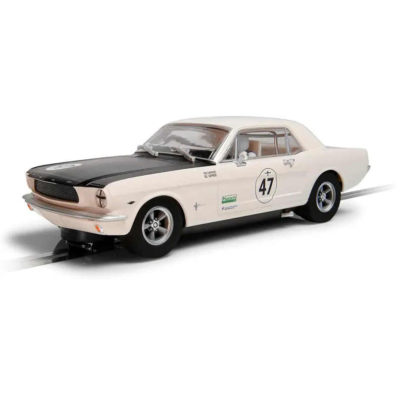 Scalextric Cars - C4353 Ford Mustang - Bill and Fred Shepherd - Goodwood Revival