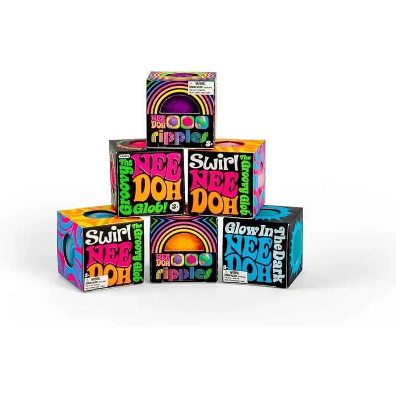 NeeDoh Teenie Single Sensory Mini Squishy Fidget Toy - Assortment