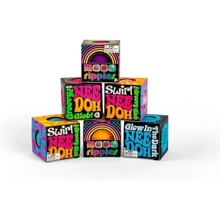 NeeDoh Teenie Single Sensory Mini Squishy Fidget Toy - Assortment