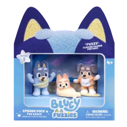 Bluey Fuzzies Episode Pack - The Beach Figure