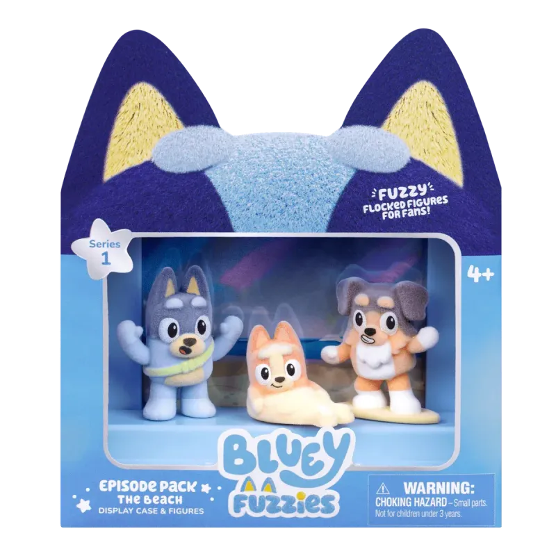Bluey Fuzzies Episode Pack - The Beach Figure