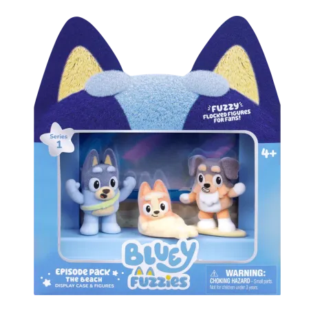 Bluey Fuzzies Episode Pack - The Beach Figure