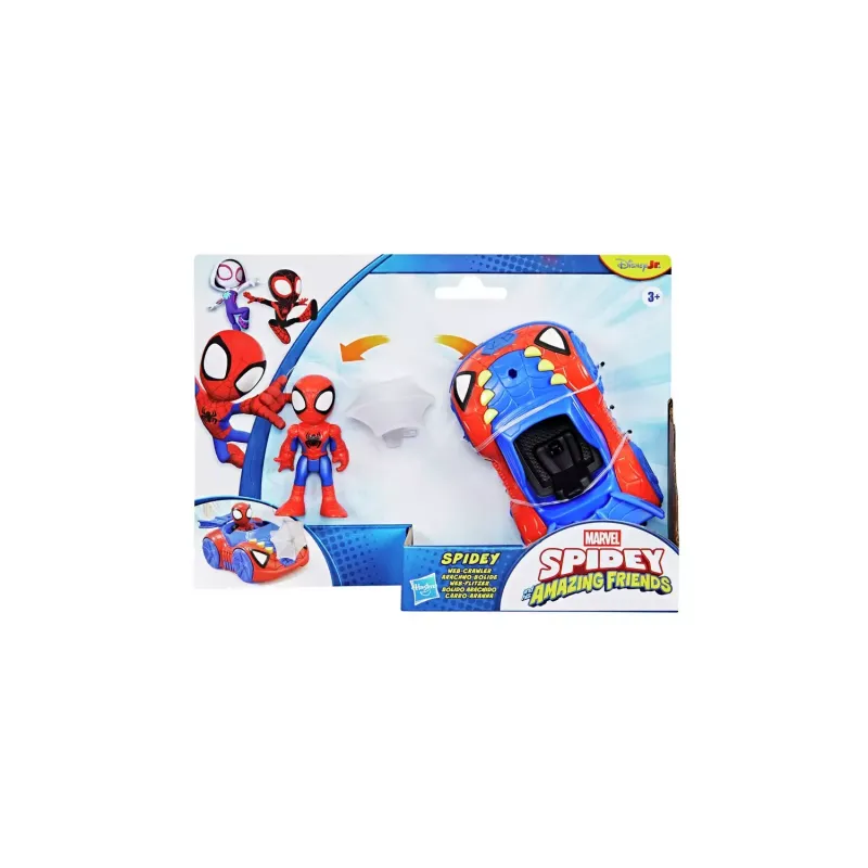 Marvel Spidey And His Amazing Friends Web Crawler Figure & Car Set