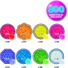 Aquabeads - Neon Bead Pack Craft Kit 35143