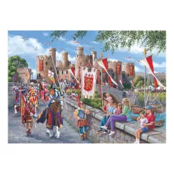 House Of Puzzles Hop Castell Conwy 1000 Piece Jigsaw Puzzle