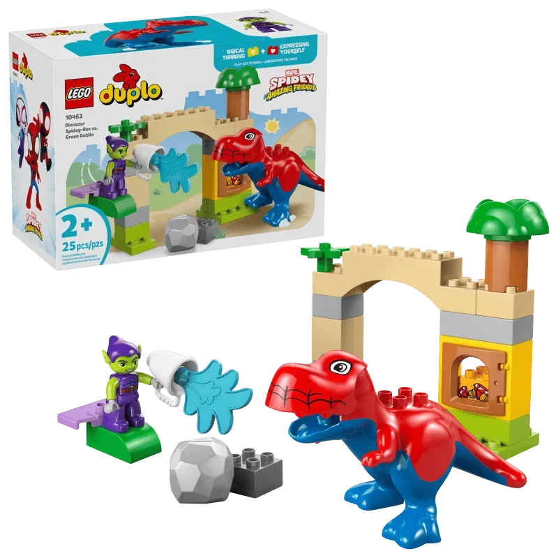 Lego Duplo Marvel Dinosaur Spidey-Rex vs. Green Goblin 10463