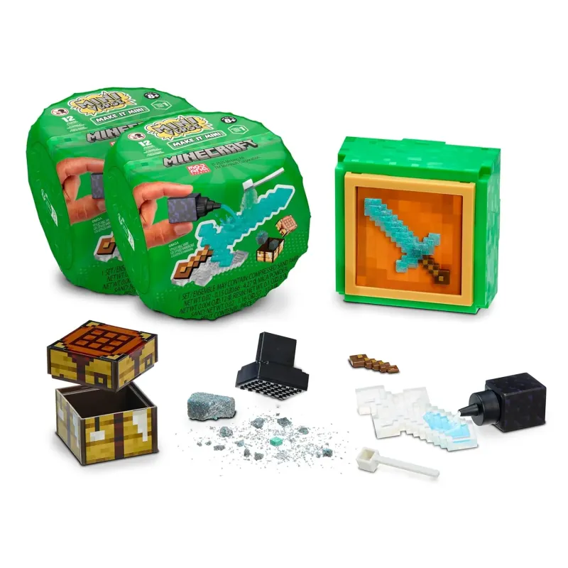 MGA's Miniverse: Make It Mini Minecraft Collectible Asst