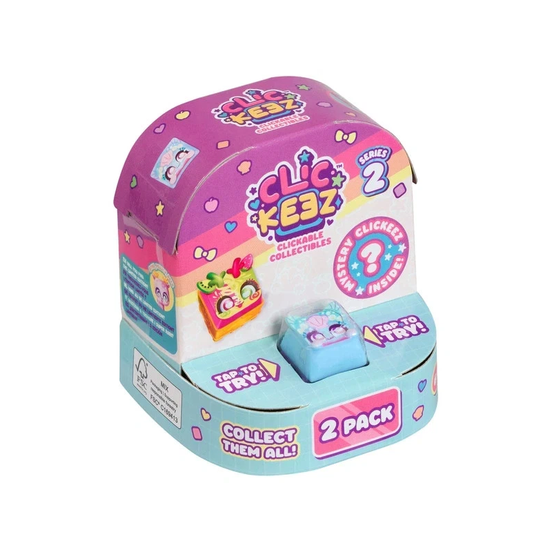 Clickeez: Twin Pack Series 2 Assortment : Includes 2 Clickable Keyboard Collectibles! Clickeez: Twin Pack Series 2 Assortment : Includes 2 Clickable Keyboard Collectibles!