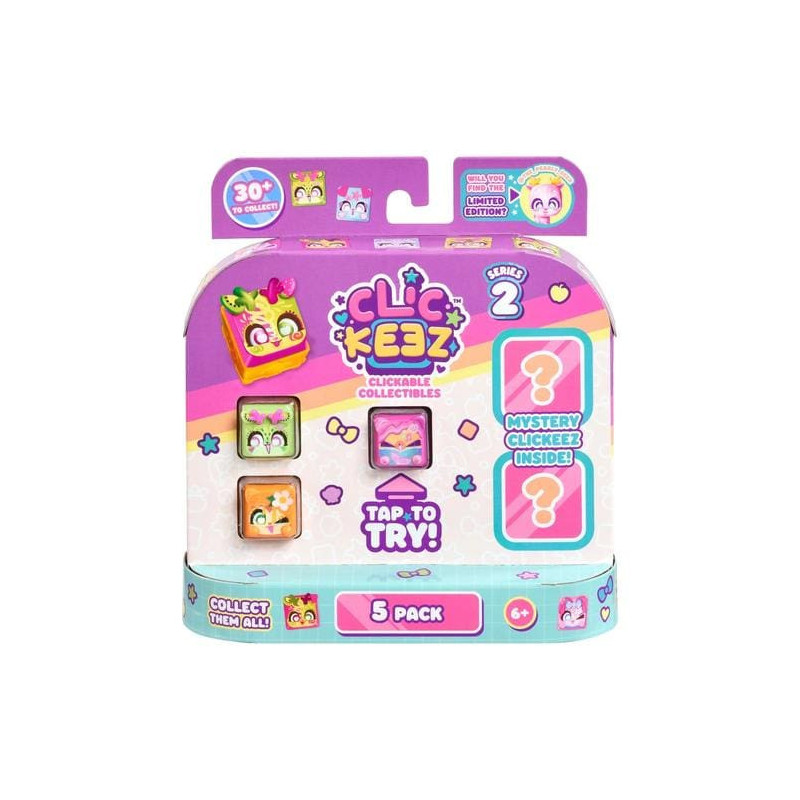 Clickeez: 5 Pack Series 2 Assortment : Includes 5 Clickable Keyboard Collectibles! Clickeez: 5 Pack Series 2 Assortment : Includes 5 Clickable Keyboard Collectibles!