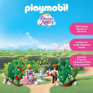 Playmobil Princess Prince and Princess with Variable Labyrinth Playset 72053