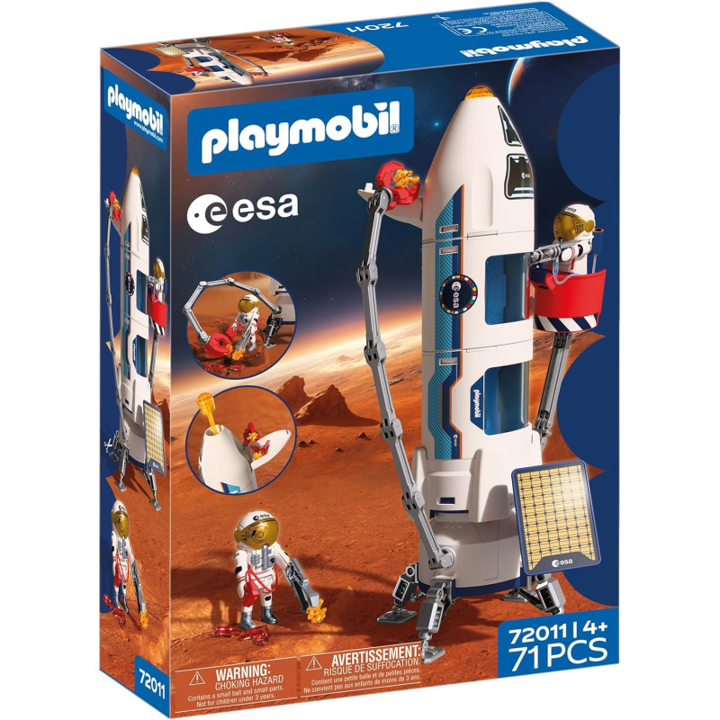Playmobil Space ESA Mars Research Rocket 72011 Playmobil Space ESA Mars Research Rocket 72011