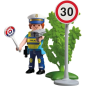 Playmobil City Action Police with Speed Detector 72029