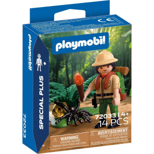 Playmobil SpecialPlus Adventurer and Spider 72033