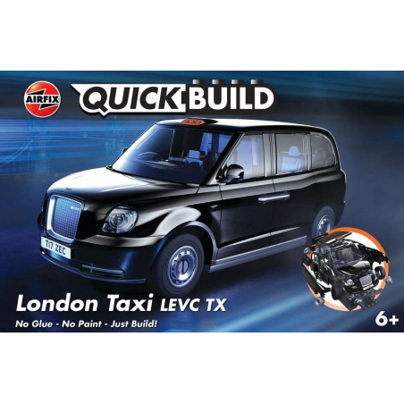 Airfix Quick Build London Taxi LEVC TX Model Kit 6+
