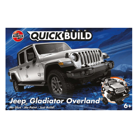 Airfix Quick Build Jeep Gladiator (JT) Overland Model Kit 6+