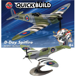 Airfix Quick Build J6045 D-Day Spitfire Model Kit  6+
