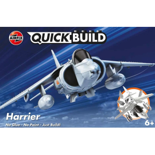 Airfix Quick Build Harrier Model Kit  6+