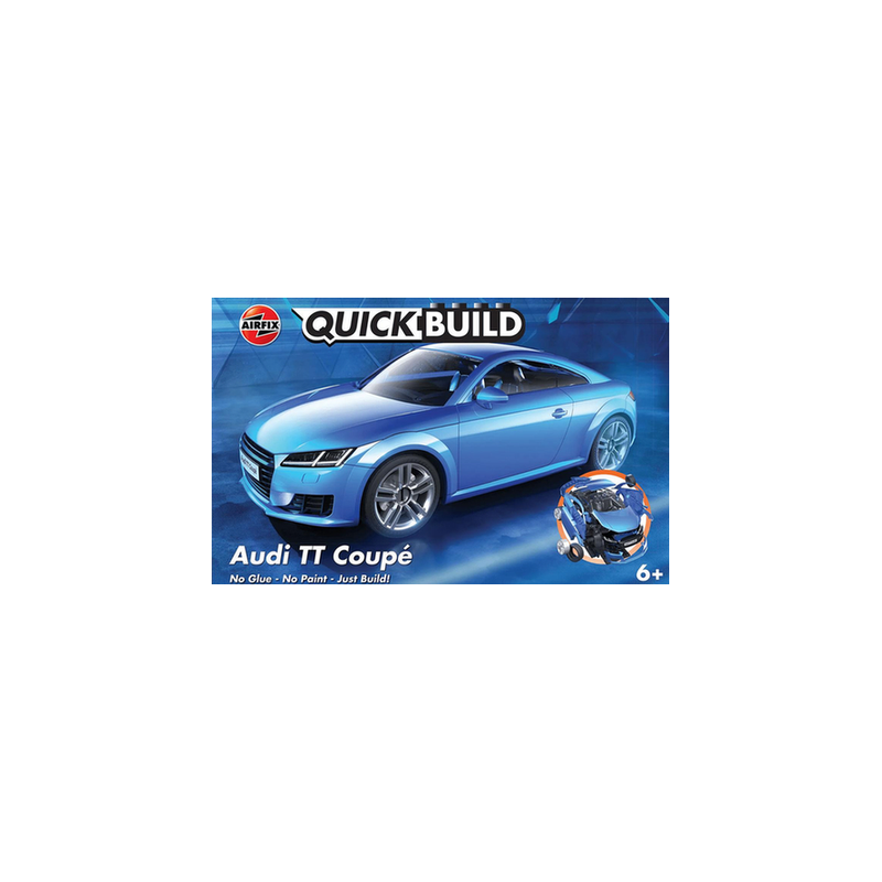 Airfix Quick Build J6054 Audi TT Coupe Model Kit  6+