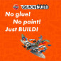 Airfix Quick Build J6001 Messerschmitt 109 Model Kit 6+