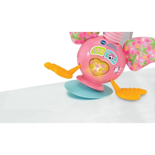 VTech Baby Suction Cup Fluttering Flamingo Sensory Toy