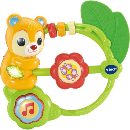 VTech Baby Shaking Sounds Bear Rattle Interactive Toy