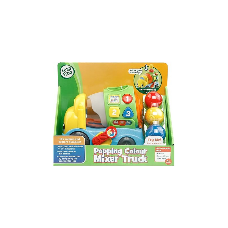 LeapFrog Popping Colour Mixer Truck