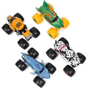 Monster Jam, Official Megalodon Monster Truck, Die-Cast Vehicle, 1:24 Scale