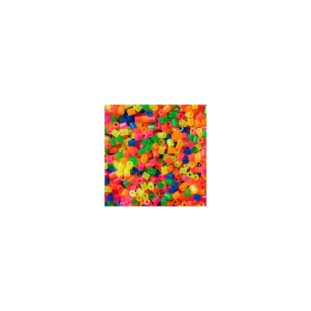 Hama Midi Bead Neon Mix 1000 Beads In Bag (51)