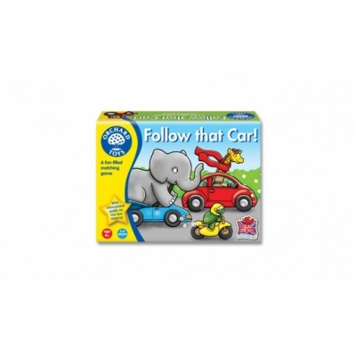 Orchard Toys Follow that Car Game, Fun Matching game for ages 4 plus