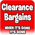 Clearance Bargains